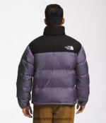 The North Face ropa NFHLJL474 pizarra lunar/tnf negro hombres chaqueta retro nuptse 1996 - Image 2