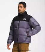 The North Face ropa NFHLJL474 pizarra lunar/tnf negro hombres chaqueta retro nuptse 1996 - Image 3