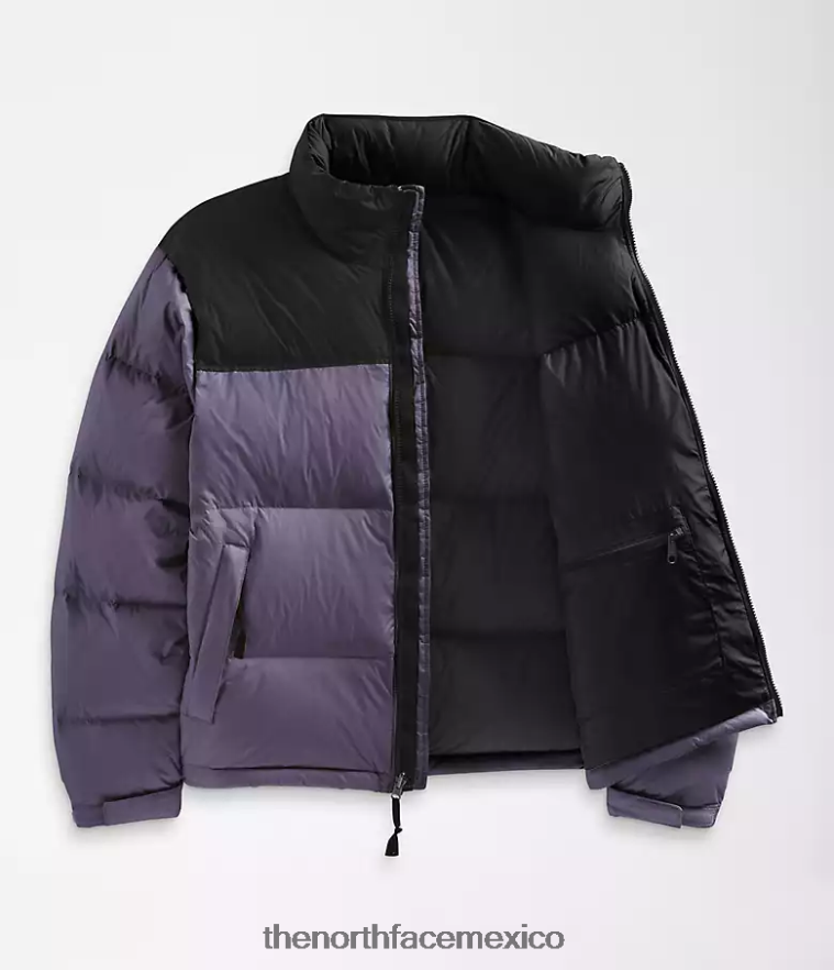 The North Face ropa NFHLJL474 pizarra lunar/tnf negro hombres chaqueta retro nuptse 1996 - Image 4