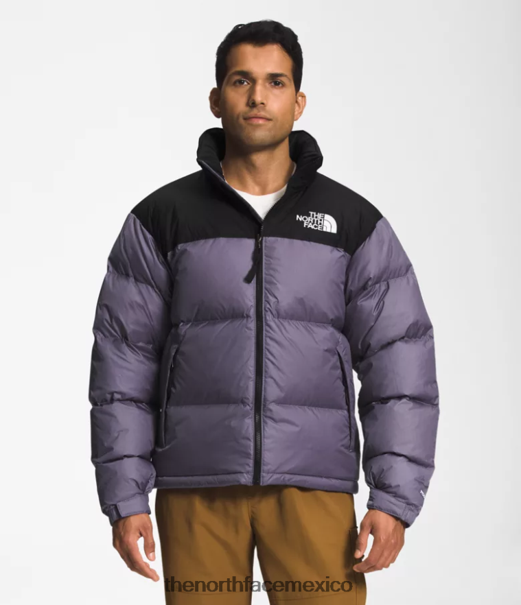 The North Face ropa NFHLJL474 pizarra lunar/tnf negro hombres chaqueta retro nuptse 1996 - Image 1