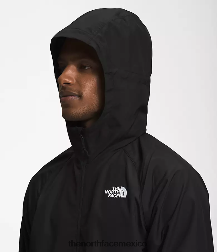 The North Face ropa NFHLJL478 tnf negro/naranja coral polvoriento hombres sudadera con capucha peso mosca 2.0 - Image 4