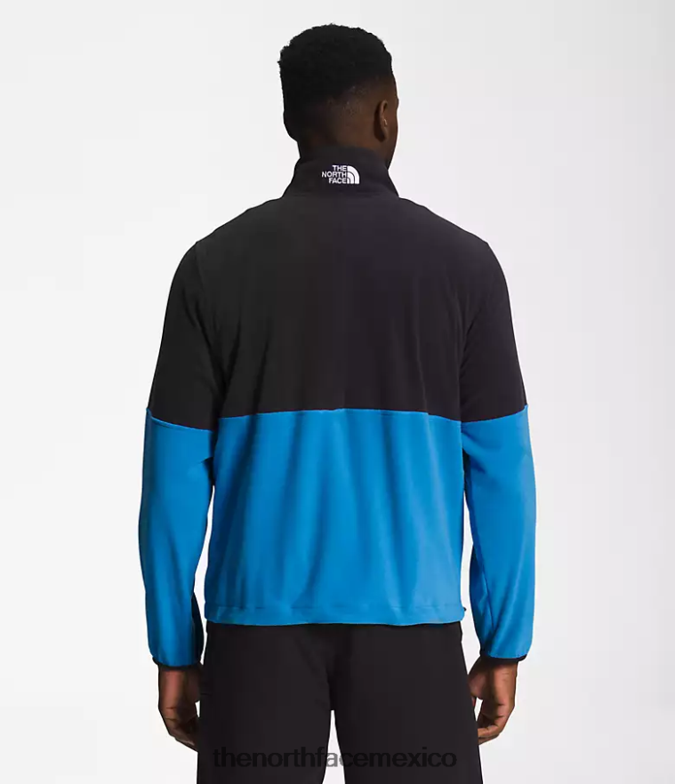The North Face ropa NFHLJL484 azul supersónico/negro tnf hombres tnf polartec 100 cremallera completa - Image 2