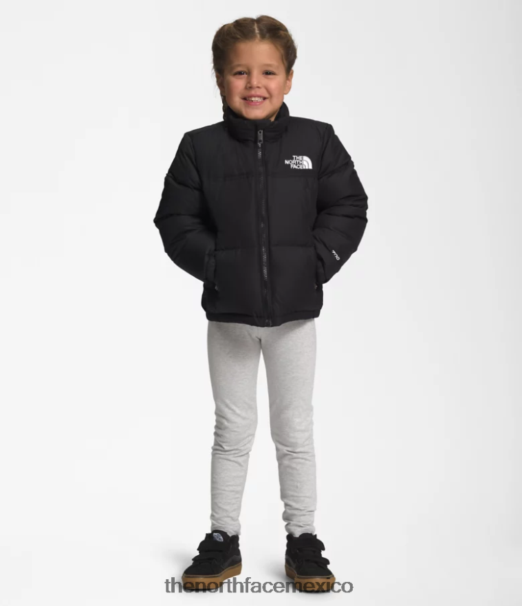 The North Face ropa NFHLJL529 negro niños chaqueta retro nuptse 1996 - Image 1
