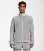 The North Face ropa NFHLJL540 gris fusión/gris estaño hombres chaqueta alpina polartec 200 con cremallera completa