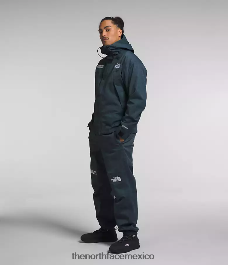 The North Face ropa NFHLJL542 azul denim/negro tnf hombres chaqueta montaña gtx - Image 3