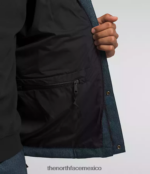 The North Face ropa NFHLJL542 azul denim/negro tnf hombres chaqueta montaña gtx - Image 4