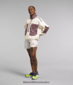 The North Face ropa NFHLJL54 blanco gardenia/gris leonado mujer trailwear fantasía ridge flash -zip - Image 3