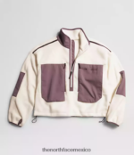 The North Face ropa NFHLJL54 blanco gardenia/gris leonado mujer trailwear fantasía ridge flash -zip - Image 7