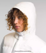 The North Face ropa NFHLJL563 tnf blanco/gardenia blanco mujer parka nuptse - Image 5