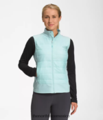 The North Face ropa NFHLJL567 claraboya azul mujer chaleco refugio cala