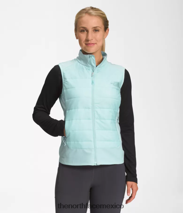 The North Face ropa NFHLJL567 claraboya azul mujer chaleco refugio cala - Image 1