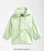The North Face ropa NFHLJL590 crema de lima bebé chaqueta de lluvia anora