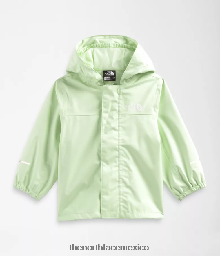 The North Face ropa NFHLJL590 crema de lima bebé chaqueta de lluvia anora - Image 1