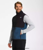 The North Face ropa NFHLJL597 azul sombreado hombres chaleco denali - Image 3