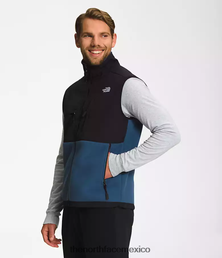 The North Face ropa NFHLJL597 azul sombreado hombres chaleco denali - Image 3