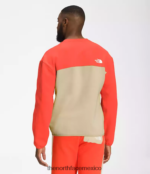 The North Face ropa NFHLJL603 grava/naranja retro hombres equipo técnico tnf - Image 3