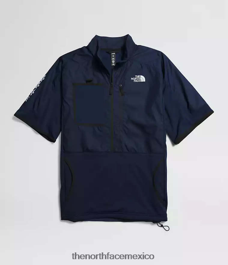 The North Face ropa NFHLJL606 cumbre azul marino/tnf negro hombres sobrecamisa cálida de invierno trailwear - Image 5