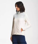 The North Face ropa NFHLJL620 gris estaño/blanco gardenia mujer chaqueta tka glacier con cremallera completa - Image 3