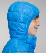 The North Face ropa NFHLJL632 azul optico niños chaqueta térmica con capucha - Image 4