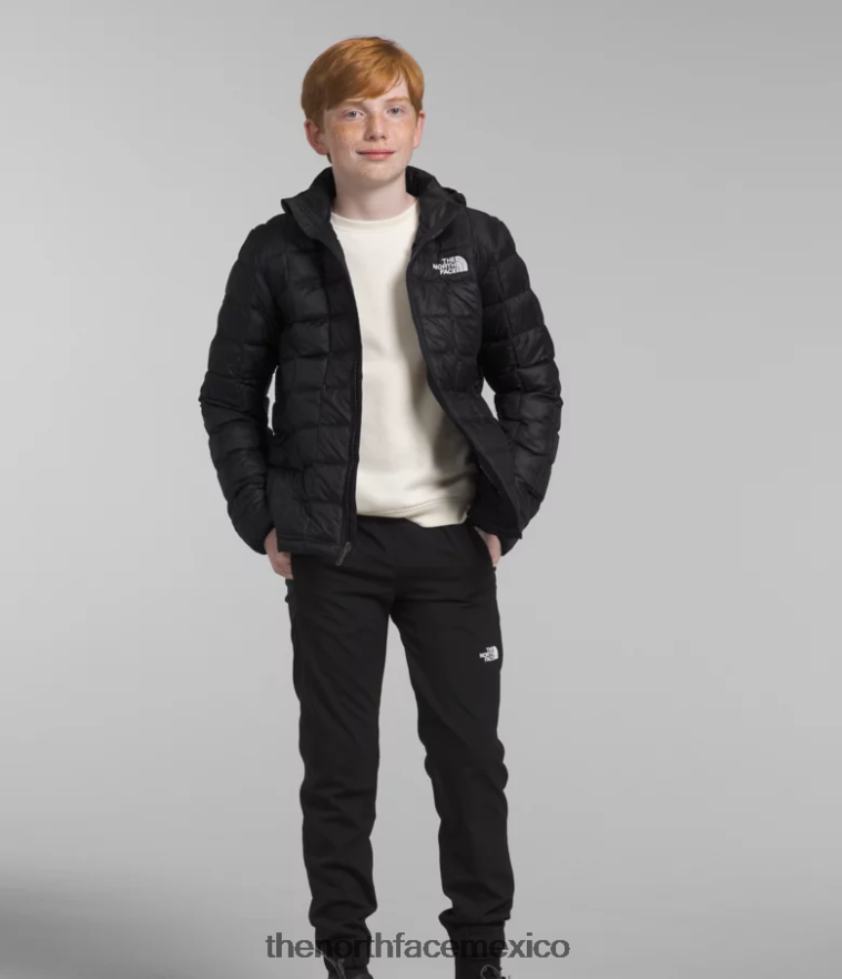 The North Face ropa NFHLJL633 negro niños chaqueta térmica con capucha - Image 1