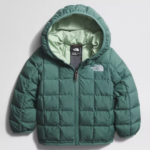 The North Face ropa NFHLJL636 sabio oscuro bebé chamarra reversible con capucha y termobola