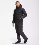 The North Face ropa NFHLJL639 negro hombres sudadera con capucha de hidrenalita - Image 3