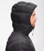 The North Face ropa NFHLJL639 negro hombres sudadera con capucha de hidrenalita - Image 4