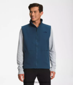 The North Face ropa NFHLJL645 azul sombreado brezo oscuro hombres chaleco camden soft shell