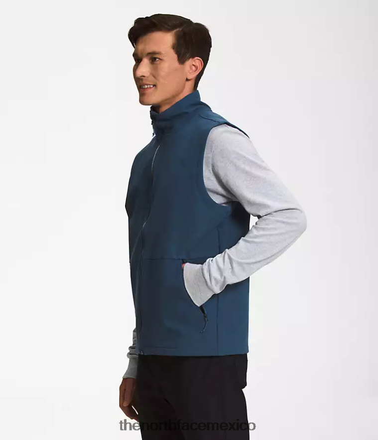 The North Face ropa NFHLJL645 azul sombreado brezo oscuro hombres chaleco camden soft shell - Image 3
