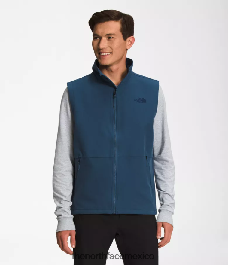 The North Face ropa NFHLJL645 azul sombreado brezo oscuro hombres chaleco camden soft shell - Image 1