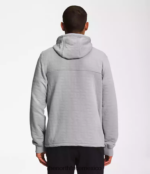 The North Face ropa NFHLJL653 fusionar gris blanco brezo hombres sudadera con capucha y cierre completo, acolchada y con visera larga - Image 2