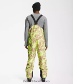 The North Face ropa NFHLJL657 impresión de pincel marrón utilitario hombres baberos libertad - Image 2