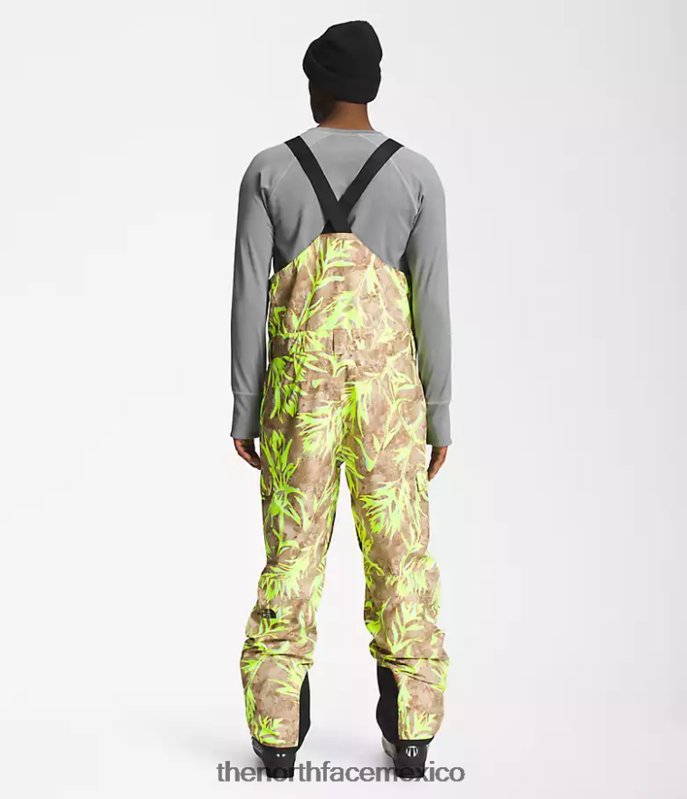 The North Face ropa NFHLJL657 impresión de pincel marrón utilitario hombres baberos libertad - Image 2