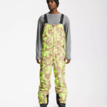 The North Face ropa NFHLJL657 impresión de pincel marrón utilitario hombres baberos libertad