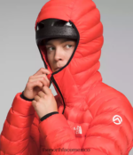 The North Face ropa NFHLJL669 naranja radiante mujer sudadera con capucha breithorn serie cumbre - Image 4