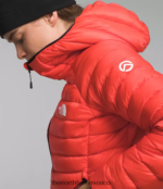 The North Face ropa NFHLJL669 naranja radiante mujer sudadera con capucha breithorn serie cumbre - Image 6