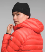 The North Face ropa NFHLJL669 naranja radiante mujer sudadera con capucha breithorn serie cumbre - Image 7