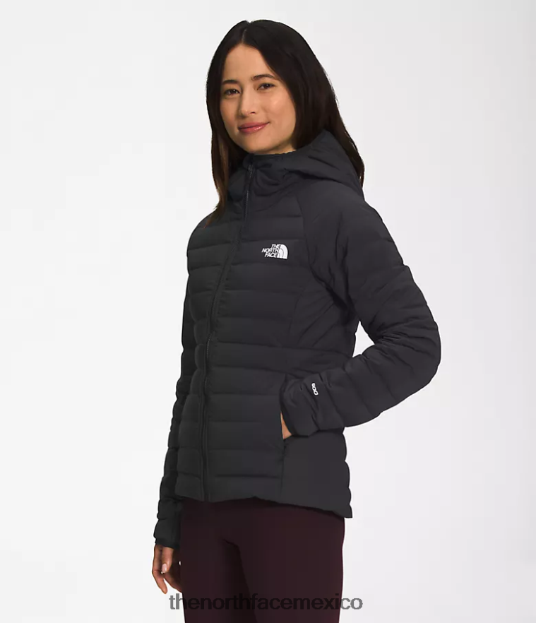 The North Face ropa NFHLJL671 negro mujer sudadera con capucha Belleview elástica - Image 3