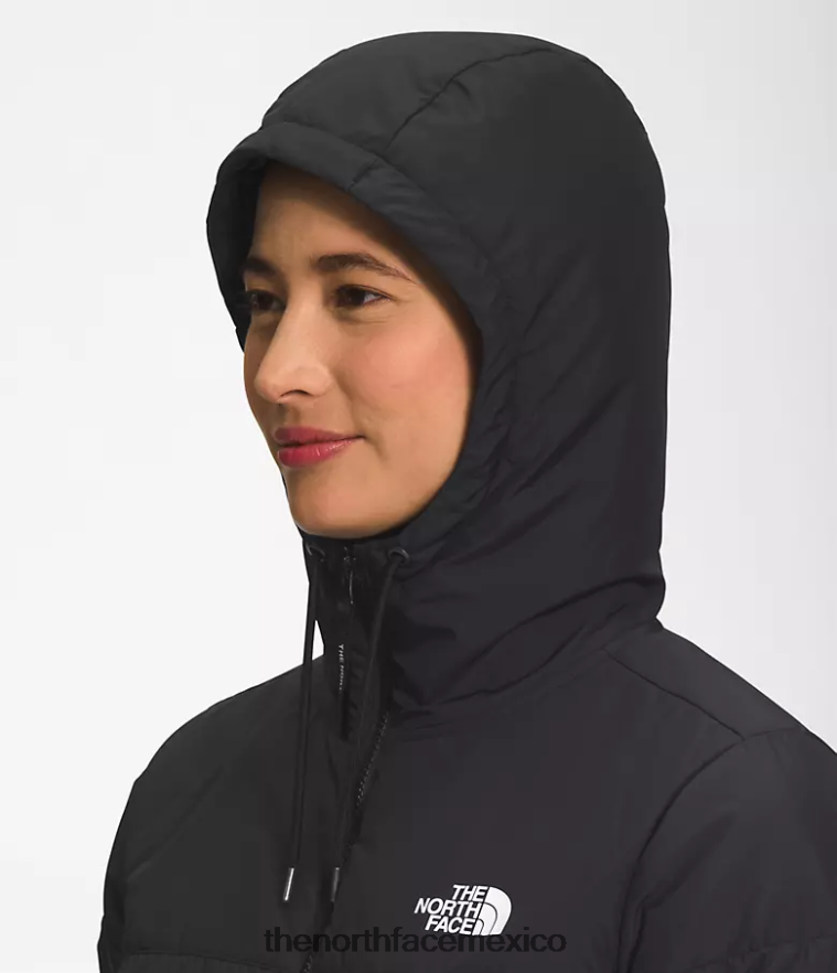 The North Face ropa NFHLJL671 negro mujer sudadera con capucha Belleview elástica - Image 4