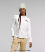 The North Face ropa NFHLJL678 tnf blanco/tnf negro mujer camiseta de manga larga con caja nse - Image 2