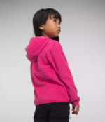 The North Face ropa NFHLJL692 señor. rosa niños sudadera con capucha y cierre completo glaciar - Image 3