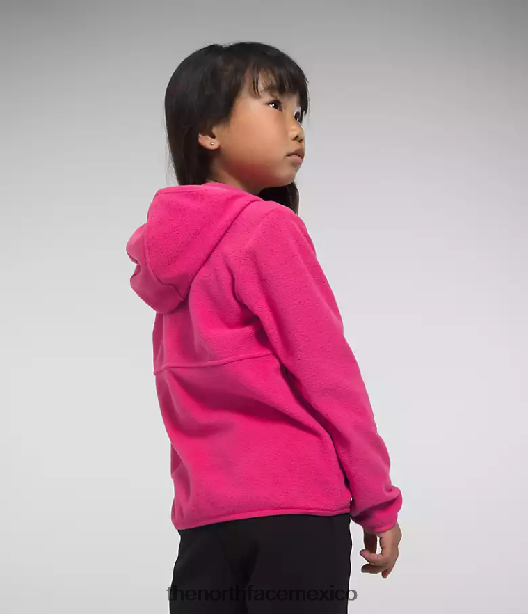 The North Face ropa NFHLJL692 señor. rosa niños sudadera con capucha y cierre completo glaciar - Image 3