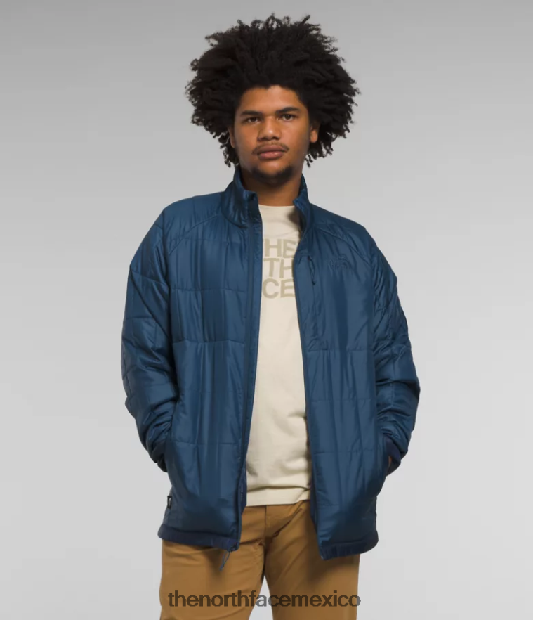 The North Face ropa NFHLJL696 azul sombreado/azul marino cumbre hombres chaqueta circaloft - Image 1