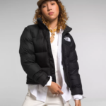 The North Face ropa NFHLJL723 tnf reciclado negro mujer chaqueta retro nuptse 1996