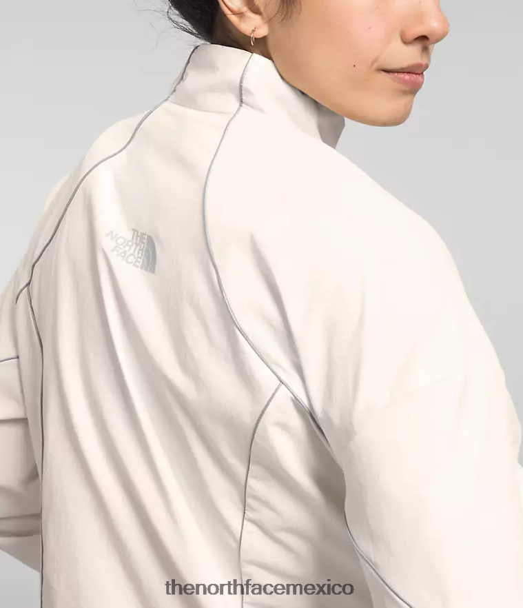 The North Face ropa NFHLJL732 gardenia blanca mujer chaqueta cortavientos con ribetes tek - Image 2