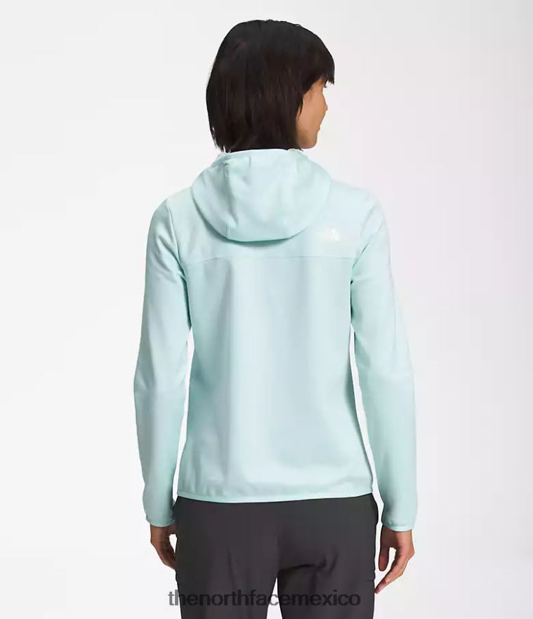 The North Face ropa NFHLJL745 claraboya azul blanco brezo mujer sudadera con capucha de canyonlands - Image 2