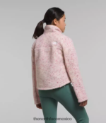 The North Face ropa NFHLJL74 musgo rosa niños chaqueta combinada de lana - Image 2