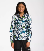 The North Face ropa NFHLJL758 estampado abstracto en azul marino summit niños chaqueta de lluvia anora