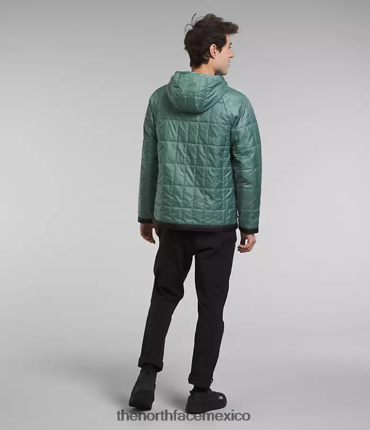 The North Face ropa NFHLJL767 salvia oscura/tnf negro hombres jersey circaloft con cremallera - Image 2