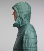 The North Face ropa NFHLJL767 salvia oscura/tnf negro hombres jersey circaloft con cremallera - Image 4